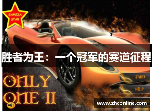 胜者为王：一个冠军的赛道征程